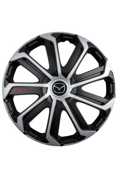 OEM Set de 4 capace de roți pentru Mazda, model Evo, R14, MAZDA