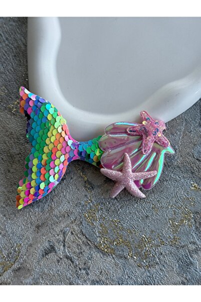 EliraToka Cataramă cu sirenă cu paiete 1 bucată