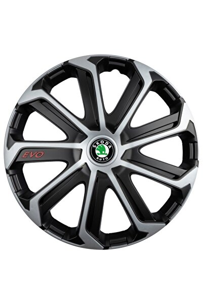 OEM Set de 4 capace de roți pentru Skoda, model Evo, R16, SKODA