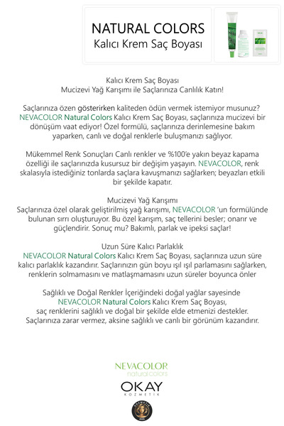 Neva Color Natural 6.77 Sıcak Çikolata Saç Boyası