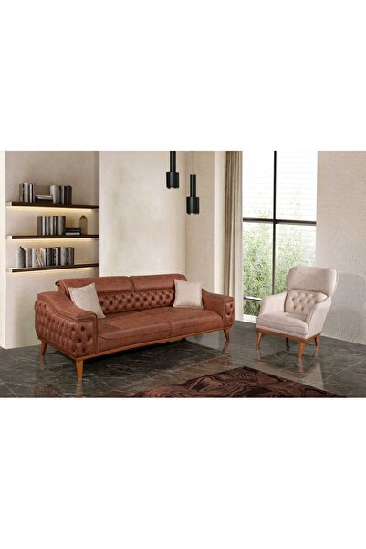 inegölmobilyası Sonat Koltuk Takımı 3+3+1+1