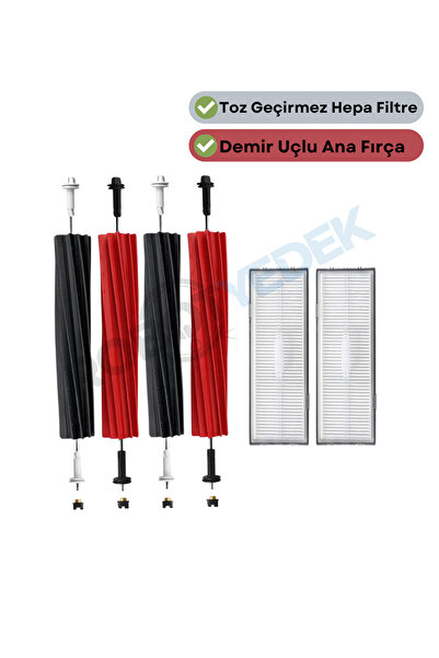 robotyedek روبوروك إس8 إس8 برو ألترا (ليس إس8 برو!) فرشاة رئيسية بديلة متوافق...