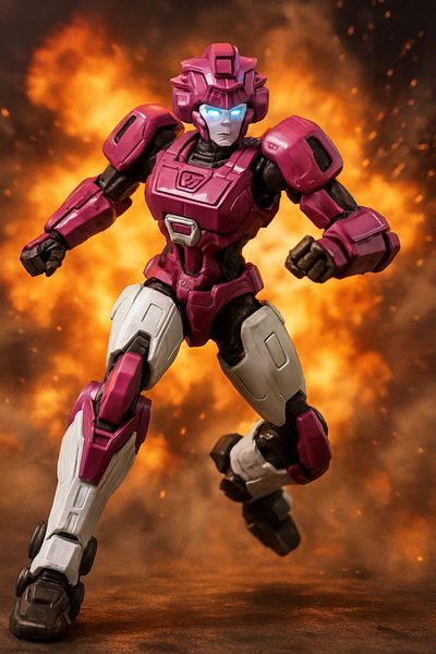 TOYFEST مجموعة نماذج TRANSFORMERS ONE AMK Series (وضع Cogged) ELITA-1