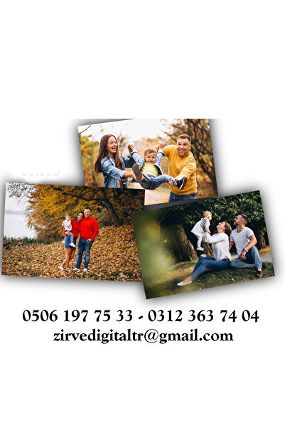 Zirve Fotoğrafçılık Zirvefotoğraf Baskısı 100 Adet 15x21cm