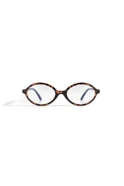AGAPI Leopard Oval Women's Glasses