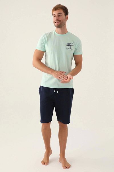 Arnetta Boy's Green Bermuda Suit