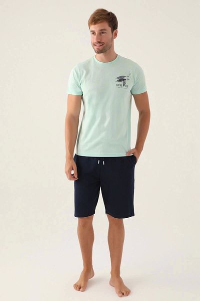 Arnetta Boy's Green Bermuda Suit