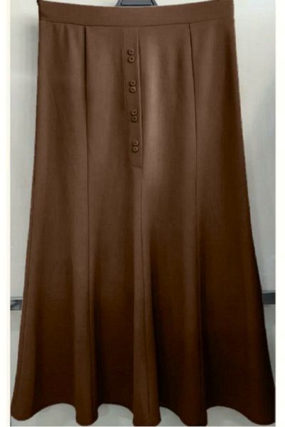 N.Y.YILDIZ STAR NAZAL 1, CLASS SCUBA FABRIC FLEXIBLE MOTHER LARGE SIZE MODELED PARTY RUBBERED SKIRT
