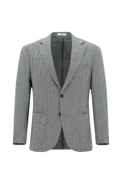 Kiğılı Regular Fit Woolen Patterned Sports Jacket