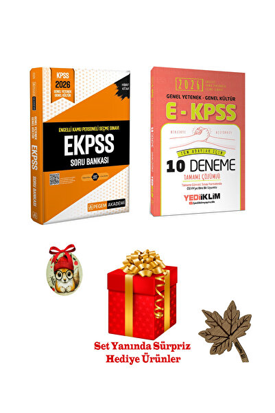 Pegem Akademi Yayıncılık 2026 E-ekpss Soru Bankası Ve Deneme Seti Ekpss Pegem...