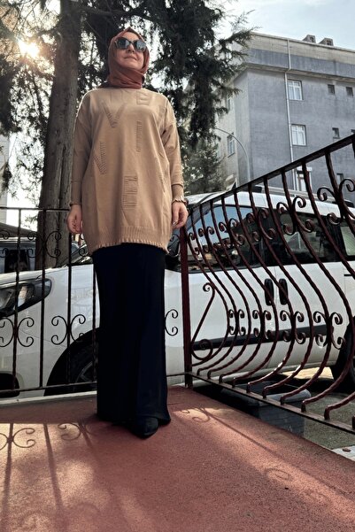 Invee İnvee Tunik Camel 6890