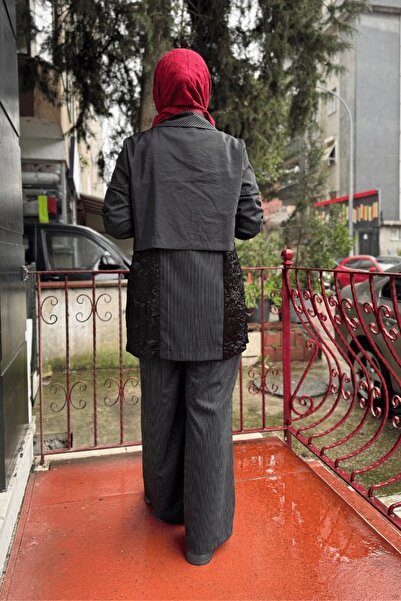 Ghisa Black Suit - 25Ygstkm3074 Model