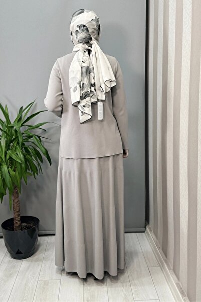 MISS DALIDA Knitwear Skirt Gray T25Y-2004