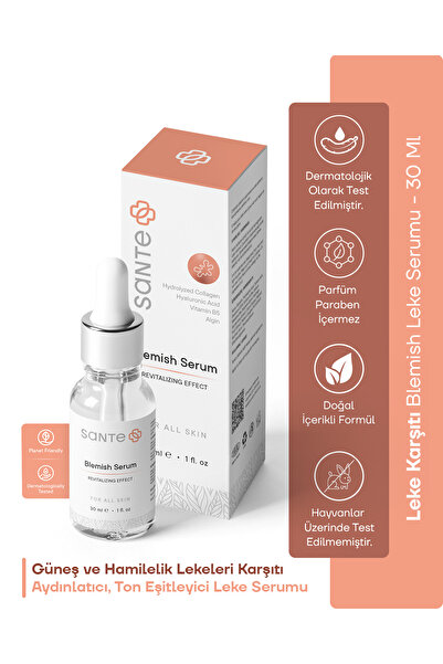 SantePlus Anti Spot Aydınlatıcı Çift Etki Leke Serumu 30 ml ( Kahverengi Leke...