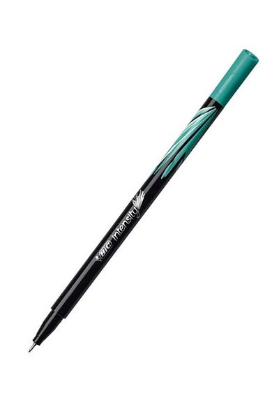 Bic قلم خطي ذو طرف لباد مكثف باللون الفيروزي