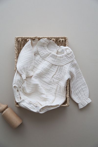 BabyKAR 4 Layer Muslin Romper Jumpsuit