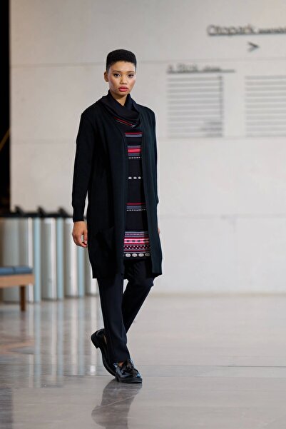 MissWhence Hırka Görünümlü Uzun Triko Tunik Miss220