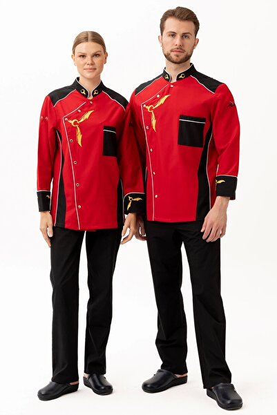 Kardelen İş Elbiseleri سترة Crenata Chef Cook - أنيقة ومتينة، قابلة للتنفس، ل...