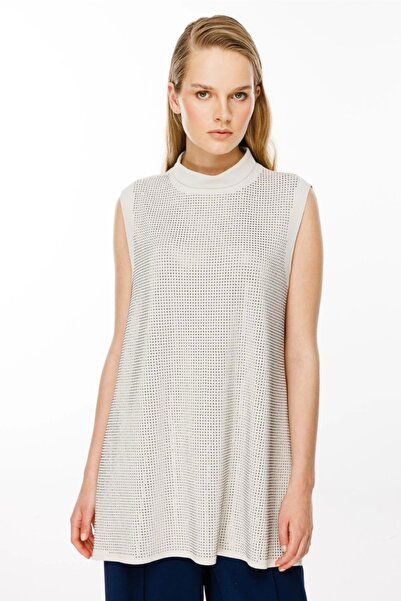 Ghisa Önü Taş Detaylı Kolsuz Scuba İçlik Taş GSBASİC1858