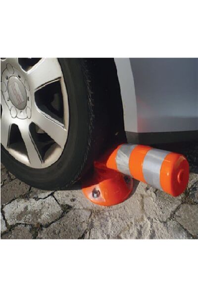 MFK Plastik Trafik Delinatör 75 Cm- 10 Adet Plastik Kırmızı Otopark Yol Duba Ucuz Koni (505*355*805)