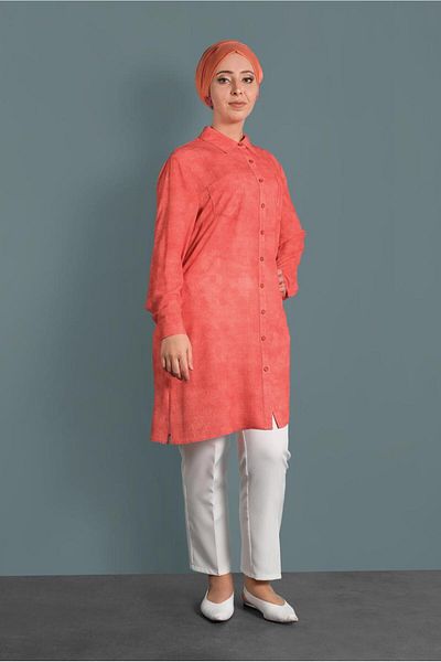 Alvina Men's Collar Patterned Tunic 2870