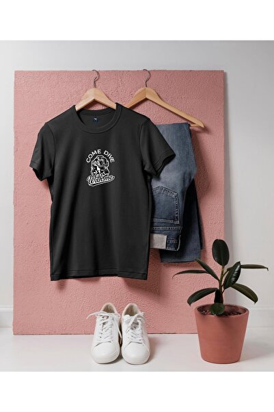 bahriyeli.jpeg Oversize Diver Come Dive with Me Design Unisex T-Shirt