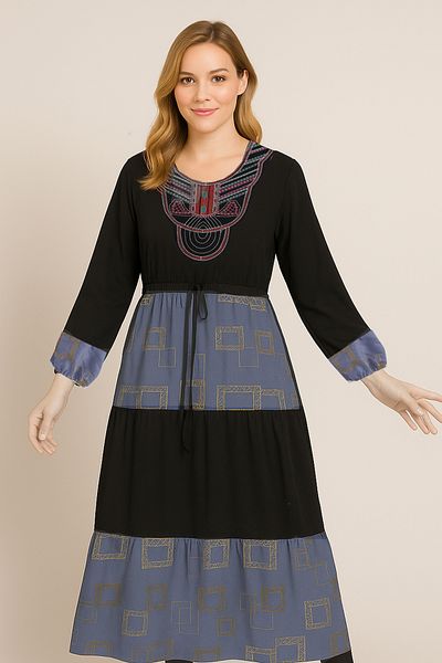 Lilo Co Geotribe Panel Dress
