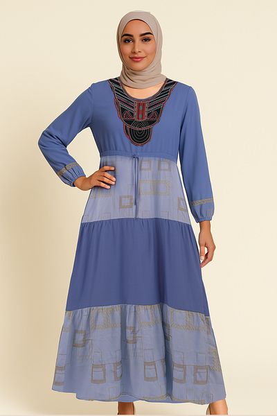 Lilo Co GeoTribe Panel Dress