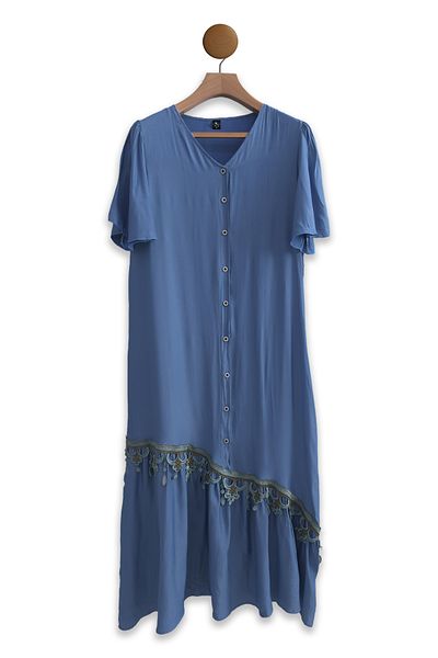 Lilo Co VelvetDrop Button Dress