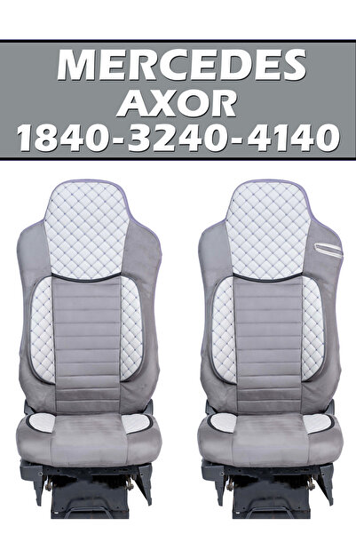 VIPTIRSHOP مرسيدس أكسور 1840-3240-4140 / أتيجو 1517-1518 غطاء مقعد جلد سويدي ...