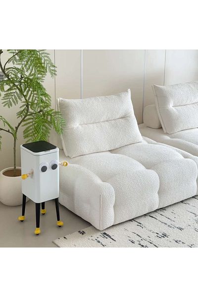 MAPLE HOME DECORATION Maple Home Modular Armless Square Couch Free Combination Accent Chair 90cm Living Room Furniture