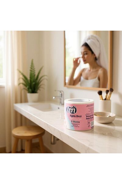 herseyvar 16 Meters Unbreakable Waxing Cloth |   Suitable for All Skin Types – Durable & Flexible Hair Removal Cloth