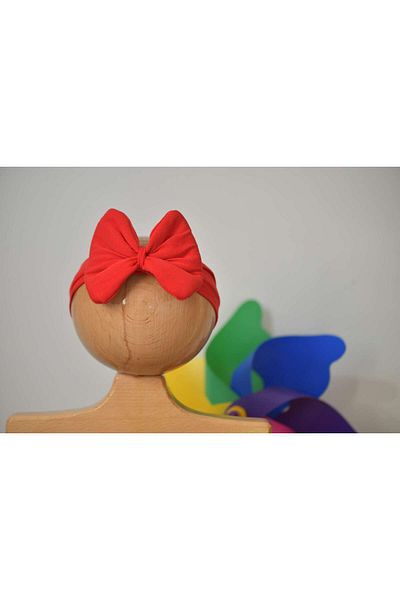 KAYRASTORETESETTÜR The Most Comfortable for Your Baby, Summer Combed Cotton Bow Baby Bandana for 0-2 Years Old Baby Girls