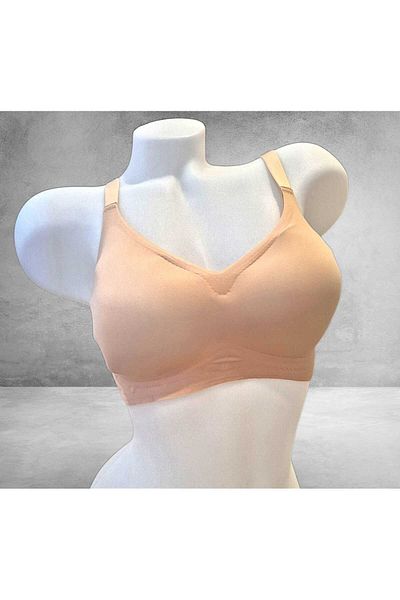 GMDPstore Skin-Friendly Microfiber (Seamless) Skin Ghost Bra Leaves No Marks Classiness
