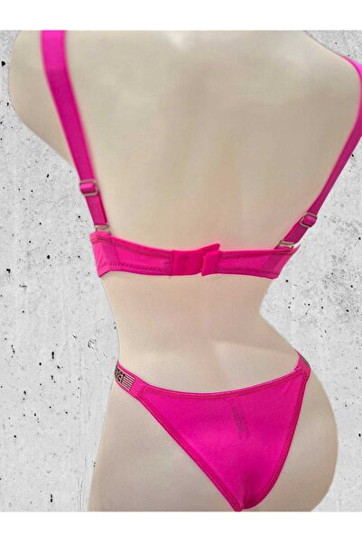 GMDPstore Σετ σουτιέν-εσώρουχο με γέμιση σε χρώμα νέον (χωρίς κουτί)