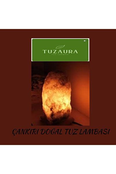 AURASALT ÇANKIRI DOĞAL TUZ LAMBASI 2,5 ila 3,5 KG ARALIGINDA