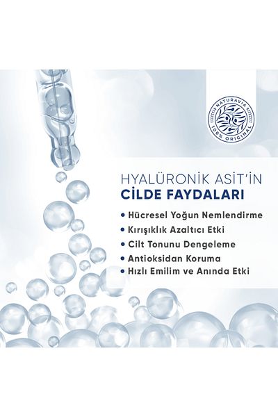 NATURAVIA COSMETICS Hyaluronic Acid Serum 30 Mlna & Barrier Repair Moisturizing Cica Cream 40 ml