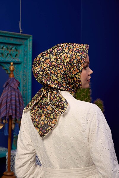 İpekhan Marrakech Collection Soft Scarf Black Altuni 1193-17