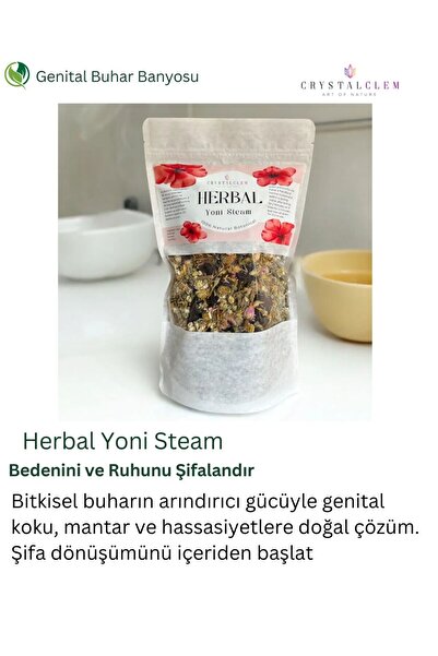 Crystalclem Beauty Genital Care Herbal Steam Bath Vaginal Cleansing Odor Yoni...