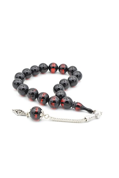 Murty99 Margea tăiată glob de culoare roșie cu vârf de vernier, presată pulbere, mascotă din chihlimbar, Tasbih