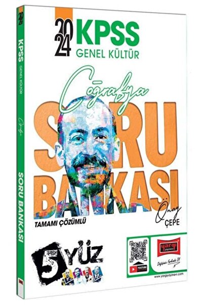 Yargı Yayınları SÜPER FİYAT - Yargı 2024 KPSS Coğrafya 5Yüz Soru Bankası Çözü...