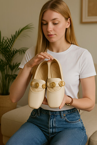 Esil Moda   Balerina de damă cu cataramă