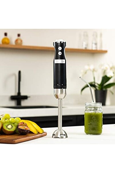 Westinghouse Retro Hand Blender - 600W Handheld Stick Blender for Kitchen - Stainless Steel Electric