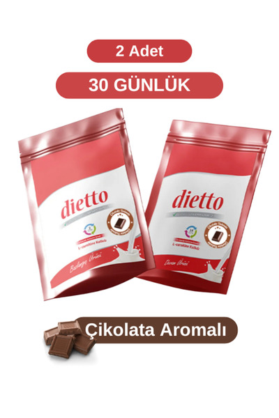 Dietto 30 Günlük Çikolata Aromalı Set 2 Adet