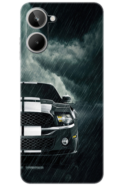 realme 10 4G (RMX3630) Uyumlu Kılıf Desen Baskılı Silikon Mustang STK:290 CP-...