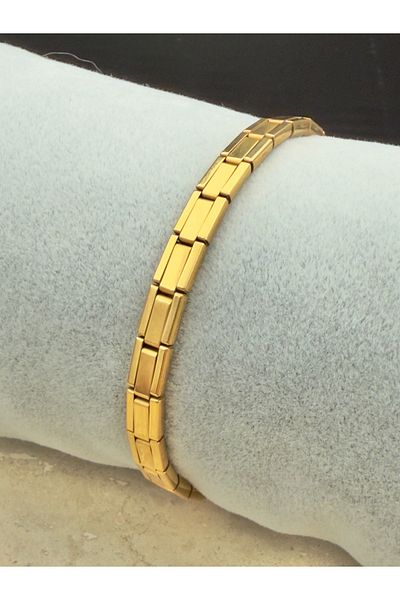 Snartun Thin Italian Charm Steel Bracelet |   Tarnish Stainless Steel Charm Bracelet