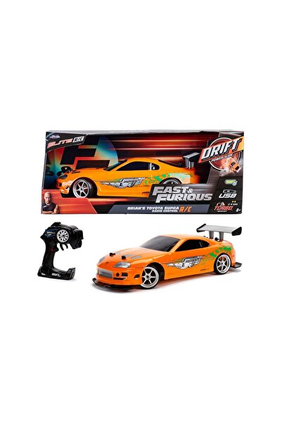 Jada Hızlı Ve Öfkeli Fast & Furious Rc 1995 Toyota Supra Gtr 1:10 Uzaktan Kumandalı Araba 209003