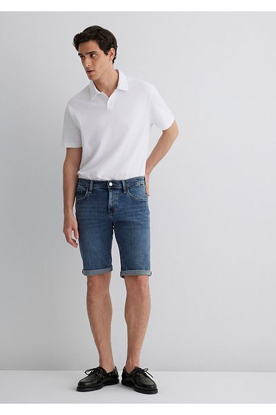 Mavi Σορτς Nicholas Black Dark Jean Misty - 0416084465