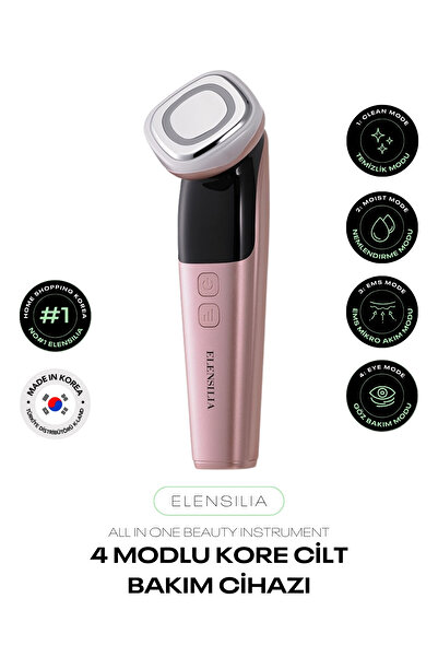ELENSILIA 4 Modlu Kore Cam Cilt Bakım Cihazı Elensilia All In One Beauty Instrument