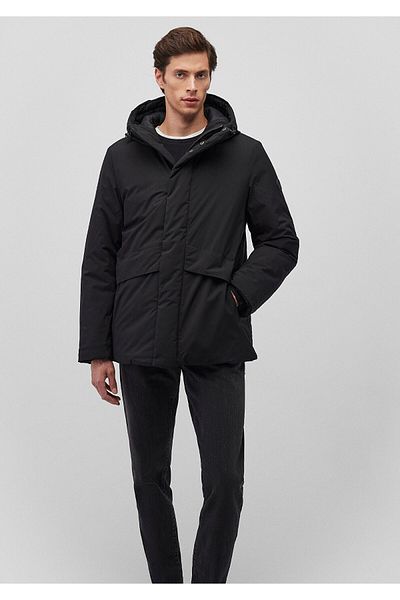 Mavi Μαύρο Hooded Parka - Loose Fit, Άνετο Σχέδιο 0110443 -900